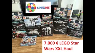 7.000€ Lego Star Wars May the Force XXL Haul