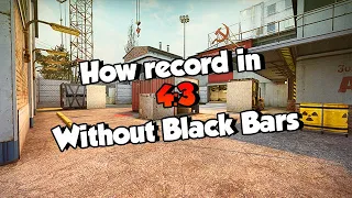 How to record games in 4:3 without Black Bars in NVIDIA SHADOWPLAY  (CS:GO & More)