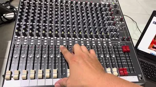 Mixer Soundracft FX16 hàng Anh Quốc máy rin đẹp lỗi effecft thanh lý giá 6tr5 lh0377796447