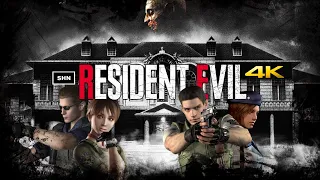 RESIDENT EVIL HD Remaster 👻 Chris Redfield 👻 4K/60fps 👻 Longplay Walkthrough Movie No Commentary