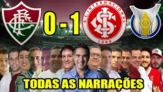 Todas as narrações - Fluminense 0 x 1 Internacional | Campeonato Brasileiro 2022