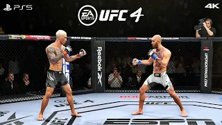 EA Sports™ UFC 4 🥊 Charles Oliveira VS Conor McGregor 🥋 GamePlay UFC 4 PS5™ 4K60ᶠᵖˢHDR