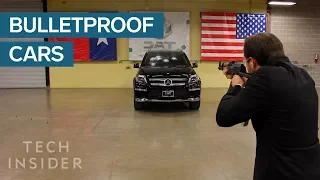 CEO Proved His Bulletproof Cars Work By Sitting Inside One And Taking Shots From An AK-47