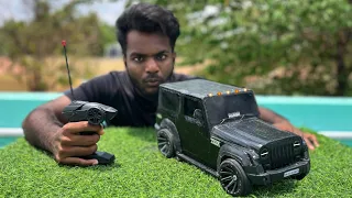 THOR JEEP MINIATURE MAKING | HOW TO MAKE MINIATURE THOR JEEP #vlog #car #miniature #craft #trending