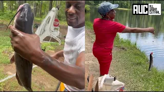 Boosie Takes “Mama Bad Azz” Fishing And Ends Up Catching A Whole Boatload 🎣🐟
