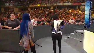 Bayley First Heel Entrance With New Theme Song SmackDown