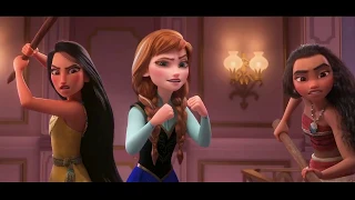 Amazing Disney Princesses Full Scene Wreck it ralph 2  trailer(2018) | Magic World