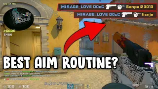 THIS IS THE BEST AIM ROUTINE