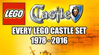 EVERY LEGO CASTLE SET 1978 - 2016 (LEGO CASTLE HISTORY)