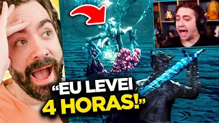 FUNKY REAGE AO ALANZOKA DERROTANDO O BOSS MAIS DIFÍCIL DO BLOODBORNE DE PRIMEIRA