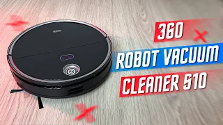 ПРЕМИАЛЬНЫЙ ПОМОЩНИК 🔥 РОБОТ ПЫЛЕСОС 360 Robot Vacuum Cleaner S10 8.5 см ЛИДАР ВНУТРИ ! 3300 Па