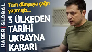 Rusya'nın Ukrayna Saldırıları Sürerken 3 Ülkeden Çok Kritik Ukrayna Kararı Geldi