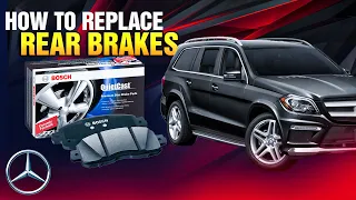 How YOU Can Replace The Rear Brakes On Your Mercedes