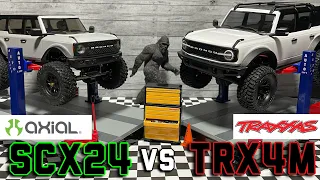 TRX4M & SCX24 Broncos //Let's Compare, Complain & Compete with these two Titans of mini RC's//