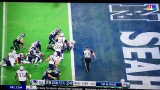 The Play Before the Most Pivotal Play in Super Bowl History