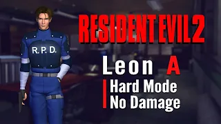 Resident Evil 2 (1998) - Leon A (S Rank, Hard, No Damage) [PC-JPN]