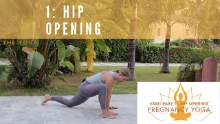 EASE: 10 minute pregnancy yoga | Part 1 - hip opening | The Yoga Doc