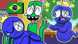 BLUE VIROU UM FANTASMA!? (DUBLADO PT-BR) - Rainbow Friends Animação