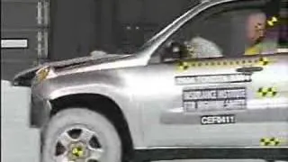 Crash Test 2004 - 2005 Toyota Rav 4 MFG. After Dec 2003  IIHS Frontal Impact