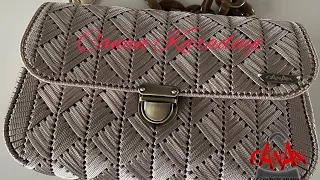 KANVASTA YENİ DESEN ÇALİŞMASI. PLASTİK CANVAS BAG. VİDEO 1. BAG .SAC.TASKE.ÇANTA YAPIMI.CLUCHT BAG