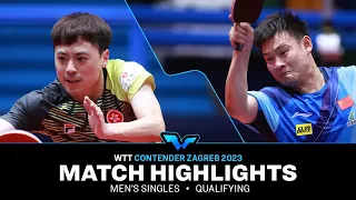 Li Hon Ming vs Liu Dingshuo | MS Qual | WTT Contender Zagreb 2023