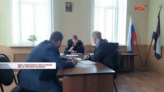 Министр внутренних дел по РМ Юрий поляков провел прием граждан в Инсаре