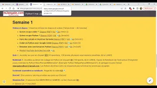 Python 1 - Semaine 1- Session 1 - 11  mai - 2022 - Intro au codage, algorithmes, généralités