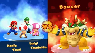 Mario Party 10 - Mario vs Luigi vs Toad vs Toadette - Whimsical Waters