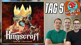 VorSPIEL 23: Kingscraft (Skellig Games) - Live Let's Play deutsch