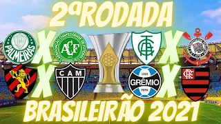 PALPITES 2ª RODADA ⚽ BRASILEIRÃO 2021