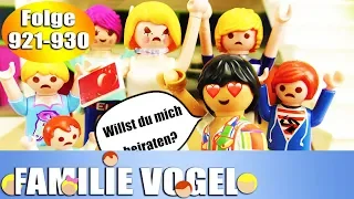 Playmobil Filme Familie Vogel: Folge 921-930 | Kinderserie | Videosammlung Compilation Deutsch