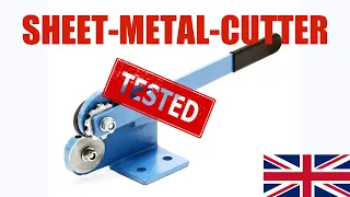 Sheet Metal Scissor / Mini Metal Cutter | Unboxing & Test!