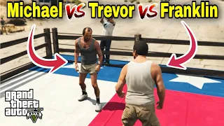 GTA V: Franklin Vs Trevor Vs Michael | Gta 5 Gameplay 7Teen Gamer