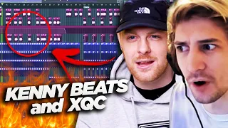 KENNY BEATS TEACHES XQC HOW TO MAKE A EDM BEAT 🤣🔥