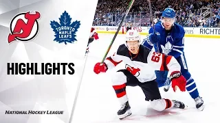 Торонто - Нью-Джерси / NHL Highlights | Devils @ Maple Leafs 1/14/20