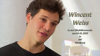 Wincent Weiss - Benefizkonzert in der Elbphilharmonie 03.01.2023 - | Mega Respekt, Alder!! :-) :-)