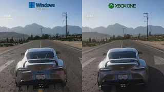 Forza Horizon 5 - PC Very Low vs Xbox One - Graphics Comparison (1080p)