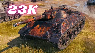 Rheinmetall Panzerwagen 23K Spot + Damage & Rheinmetall Panzerwagen 18K Spot World of Tanks Replays