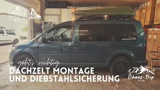 Dachzelt Montage & Dachzelt Diebstahlsicherung TENTLOCK von Dachzelte.Berlin