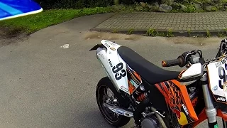 KTM EXC 530 Sound & Topspeed Onboard & Outboard Gopro Black HD