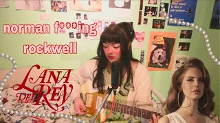 norman f*cking rockwell by lana del rey - cover