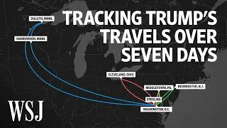 Trump Covid-19 Diagnosis: Tracking His Movements In the Seven Days Prior | WSJ