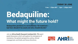 Bedaquiline: What might the future hold?