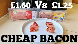 How good is ASDA JUST ESSENTIALS Bacon? food comparison