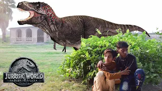 T-Rex Chase - Part 1 - Jurassic World Fan Movie | Dinosaur in Real Life
