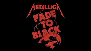 Fade to Black Intro - Instrumental - Metallica : 1 hour extended