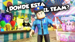 #TeamGritón: POLICÍA corrupto golpea COSAS que se esconden 👮🏻‍♂️💥📦 Roblox HIDE & SEEK TRANSFORM