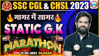 SSC CGL 2023, CGL Static GK गागर में सागर, CHSL Static GK Marathon, CGL Static GK By Naveen Sir