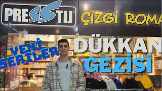 ÇİZGİ ROMAN NEREDEN ALINIR? PRESSTİJ ÇİZGİ ROMAN DÜKKAN GEZİSİ @dayicomics #2