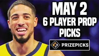 NBA PRIZEPICKS TODAY | 6 BEST PROP PICKS | THURSDAY | 5/2/2024 | BEST PROPS | NBA BETTING |